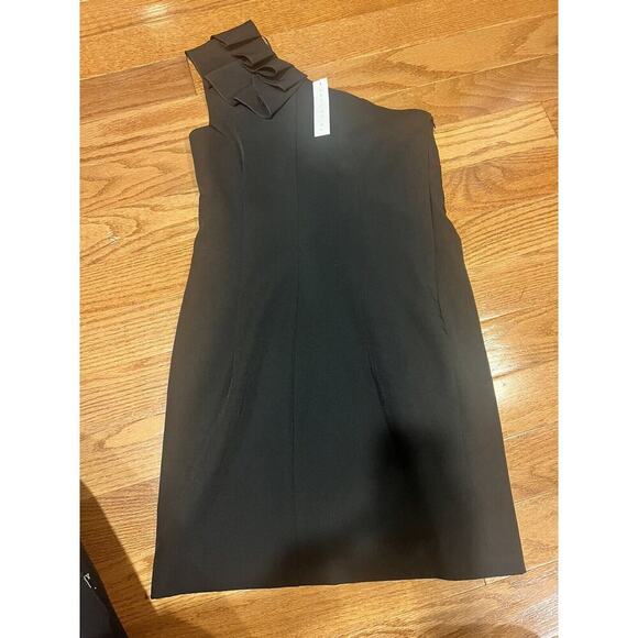 Trina Turk Casa Mexico La Cruz Sheath One Shoulder Dress Size 4 Spring Break - Picture 6 of 9